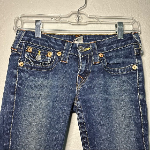 True Religion Flap Pocket Slim Straight Jeans - Picture 7 of 8